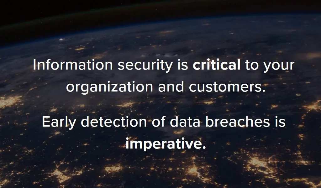 Early threat detection visualization from the original Auspex Labs website